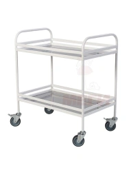 Mobile Procedure Table with Two Stainless Steel Shelves, Model SPp-03-MSK(504)