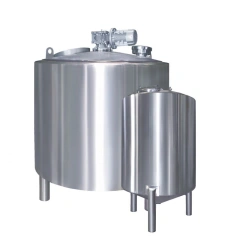 Vertical Closed-Type Storage Tank for Dairy Products RVG