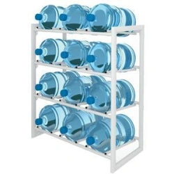 Metal Water Bottle Rack for 12 Bottles, 22KG, 1100x940x445MM