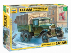 Soviet Army Three-Axle Truck Model (GAZ-AAA)