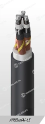 Power Cable with Aluminum Conductors and XLPE Insulation 6 kV APvVng(A)-LS