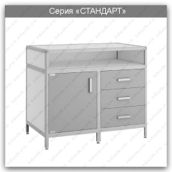 Standard Plus Laboratory Folding Table: ST.02.06