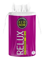 100% Cotton Makeup Removal Discs for Gentle Cleansing RELUX