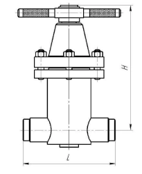 Bellows Shut-off Valve for Welding KZS