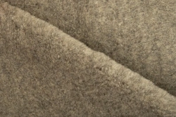 Artificial Knit Fur Fabric, 40% Wool Content