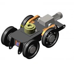 Self-Propelled Slipway Trolley TS-13 for Ship Transport