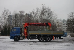 Hydraulic Crane Truck KMA on KAMAZ 65117 64K02N-U7