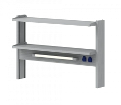 Heavy-Duty Wall-Mounted Shelving Unit 1200 TSP