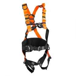 Safety Harness with Integrated Waist for Restraint and Positioning, Model BAZIS, Art. HS-50