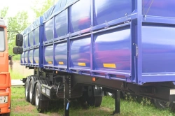 8785T1 Dump Semi-Trailer with MD.C1K2050T12KV120x16 or MD.C2K1850T12KV120x16 Axle