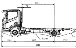 Diesel Engine Chassis for Trucks, Modification C4ARD2