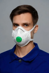 Disposable Filtering Half Mask for Aerosol Protection "Respirator SPIRO-312E" FFP2 NR D