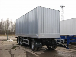 Three-Axle Cargo Trailer for Goods Transport MAG-333ST