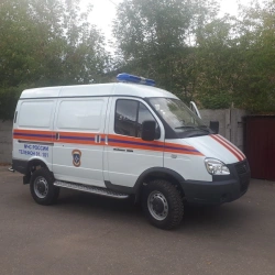 Emergency Response Vehicles for Police and Rescue Services on GAZ-2310 Chassis Model 32594A, 32594B, 32594C, 32594D