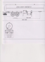 Transport Semi-Trailer Tank PПЦТА-2, Type P2, Modification 92299-0000010-07