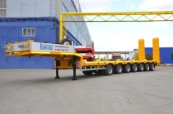 Heavy-Duty Semi-Trailer with Sliding Metal Platform - Politrans 94187-0000065
