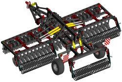 Disc Harrow with Chain Roller BД-8x2PG