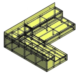 Two-Level Podium TV-MPOD-1.17.01