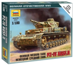 German Tank T-IV Model Kit - Assembly for Hobbyists