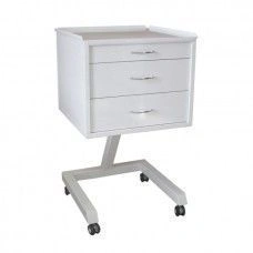 Dental Table SS-1-3 with Three-Sided Edge and Drawers