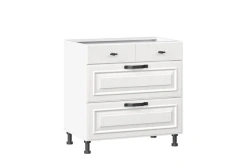 Luxurious Kitchen Cabinet with 3 Drawers, Model 4 LD.270200.000