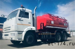 Fuel Tanker Truck ATZ on KAMAZ 65115 Chassis