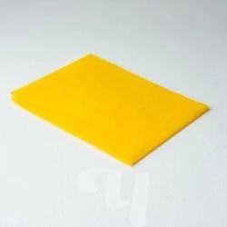 Disposable Spunbond Sheets Yellow 200x140 cm 30 g/m² Pack of 50