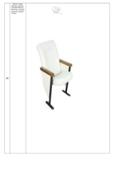 Douglas Armchair for Auditoriums 535*580*1030 mm