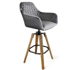 Stylish Bar Stool with Swivel Mechanism - Sheffilton SHT-ST38/S93