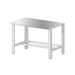 Adjustable Workbench 1200x750 mm with Height of 850 mm