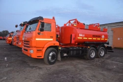 GRK63 Type Fuel Tank Trailer Model 56141-0000010-50 on KAMAZ-65115-5H Chassis