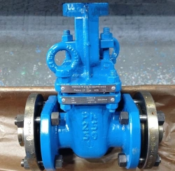 Steel Wedge Gate Valve with Extendable Spindle for Drive PN 2.5 MPa DN 50