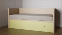 Ruby Children's Bed with Pull-Out Drawers Model 19-0167