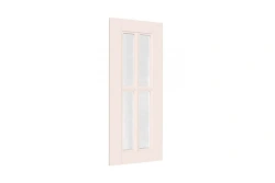 Kitchen Cabinet End Panel with Glass, 722mm, Kashmir - Model LD.274760.000