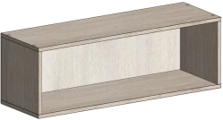 Wall-Mounted Shelf with Side Panels for Home Organization