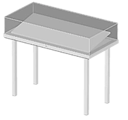 Horizontal Display Showcase Type EO