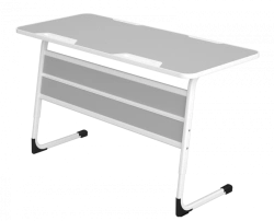 Adjustable Double Student Desk - AGAT 01.03.11.02