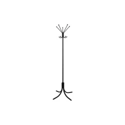 Floor Standing Metal Coat Rack by Bashkir Furniture Factory