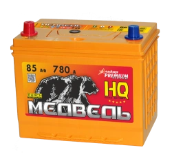 Lead Acid Starter Battery for Internal Combustion Engines 12V 85Ah Bear 6ST-85VLA Asia 110D26