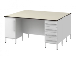 High Island Table with Support Columns 1800 SOTLg