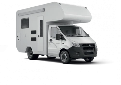 Diesel Truck 37123 Modification 37123L on GAZ C41R92 Chassis