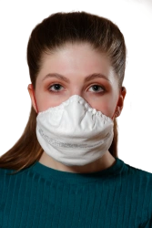 Disposable Filtering Half Mask for Aerosol Protection "Respirator" Lepestok-200 SB