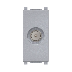CADUCEUS ALING Experience Hidden Installation TV Socket M/F, 1M, Silver, Art. 74264.S