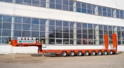 Specialized Sliding Platform Semi-Trailer TverstroyMash 993981 Modification 0023
