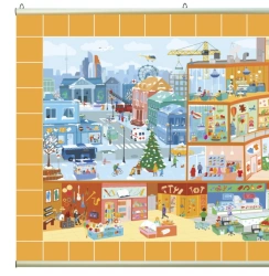 Magnetic Poster "My Weekend" for Leisure Planning