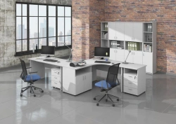Wooden Office Shelves: Etude Collection