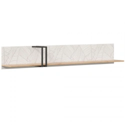 Wall Shelf 1800 in Golden Oak/White - Royben Model LD.640060.000