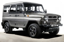 All-Terrain UAZ 2924-222 Vehicle with Removable Roof