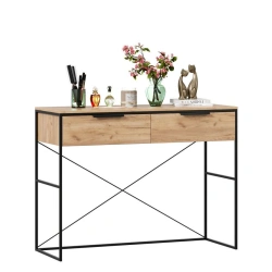 Elegant Vanity Table in Golden Oak - Model Nord LD.677040.000