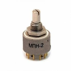 Compact Low-Frequency Rotary Switch MPN-2 11P1N 22 IP40